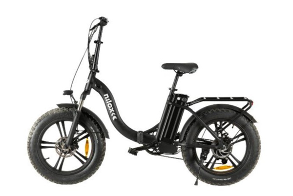 Bicicleta Eléctrica Nilox X9 Plus 20X4P Negro