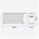 RADIADOR MICA U.BLUE 4020W UCRM9002 1500W BCO