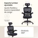 SILLA DE ESCRITORIO WOXTER ERGO BLACK