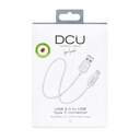 CABLE DCU USB C a USB A 2M 3.0 BLANCO