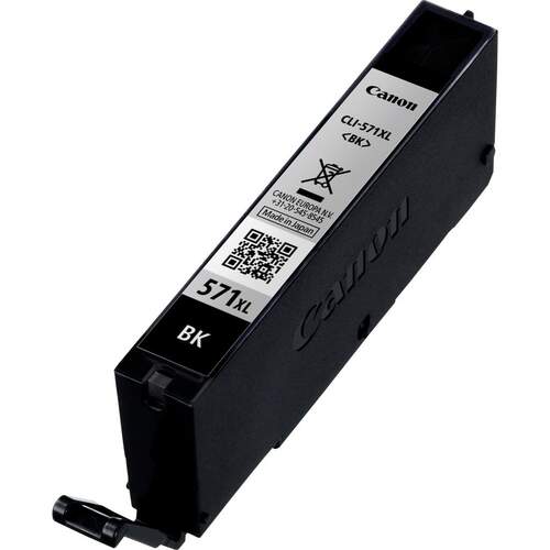 CARTUCHO CANON NEGRO CLI-571BK XL PARA PIXMA MG5750/5751/ 5752/5753/6851/6852/ 6