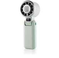 Ventilador Mano Cristal Ice Pro Verde