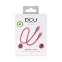 CABLE DCU USB C a USB C 1M ROJO