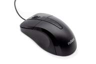 RATON NILOX USB ERGONOMICO 1000 DPI NEGRO