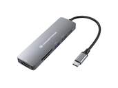 DOCKING CONCEPTRONIC HUB 6 IN 1 ALUMINIUM USB 100W