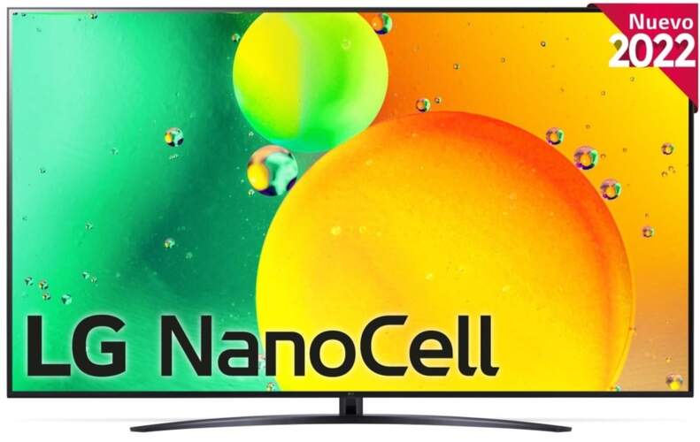 TV 86" Nanocell LG 86NANO766QA