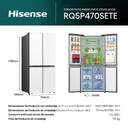 FRI. HISENSE RQ5P470SETE 179x80 4P NF CRISTAL BCO