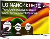 TV LG 98%%%quot; 98NU900B6LB UHD NANO A8 WEBOS26 144HZ