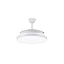 VENTILADOR TECHO CRISTAL CHARLY L RETRAC 80W MD