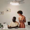 VENTILADOR TECHO U.BLUE TUVALU 6036W RETRACT DC.WI