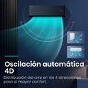 ACON.SPLIT HISENSE HB25XU0B A   /A   WIFI NEGRO