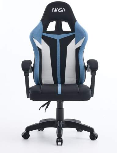 Silla Gaming Nasa Saturn Pro Negro/azul