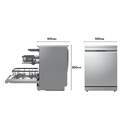 Lavavajillas LG DF375HVS LVJ. LG DF375HVS 3%%%#186;B 6P 60CM QUADWASH INOX