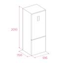 FRICOM. TEKA RBF88670 201x60 NF DSP CRISTAL NEGRO