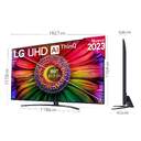 TV LG 86%%%quot; 86UR81006LA UHD WEB23 ALFA7 MAGIC 100HZ