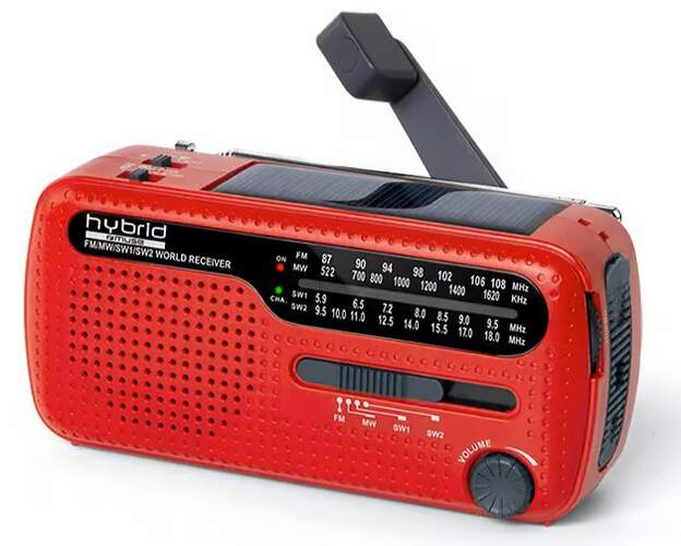 Radio portátil Musse MH-07RED