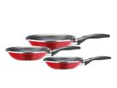 LOTE SARTENES VITREX 18-20-24 MARSELLE ROJO