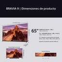 TV SONY 65%%%quot; K65XR90 UHD MINILED QLED GOOGLETV 120H