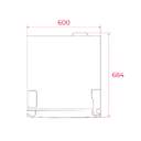 FRICOM. TEKA RBF3420SS 185x60x69 NF INOX