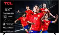 TV TCL 98%%%quot; 98C8K UHD MINILED GOOGLETV 144HZ B%%%amp;O
