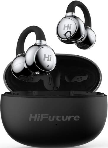 AURICULARES HIFUTURE FLEXCLIP OPEN EAR BLACK