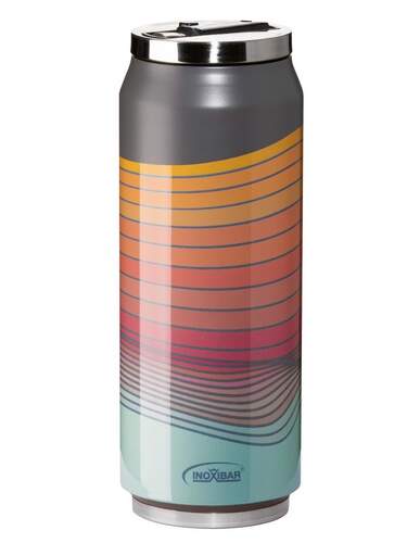 Termo de líquidos Inoxibar 61261 Red Waves