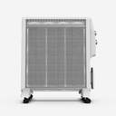 RADIADOR MICA U.BLUE UCRM9000 1500W BCO. RUEDAS