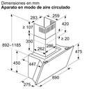 CAMP. BOSCH DWK91LT60 90CM 1007m3h A 