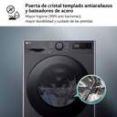 LVD.SEC. LG F4DR6010AGM 10/6K 1400R INOX A-10%/D