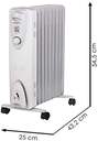 RADIADOR ACEITE BASTILIPO RAC92000 9E 2000W