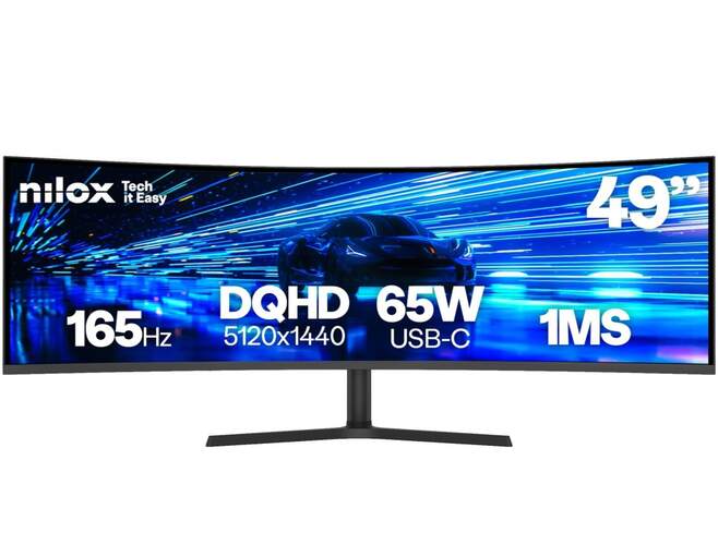 Monitor Curvo Nilox 49" NXM49CRVDC2