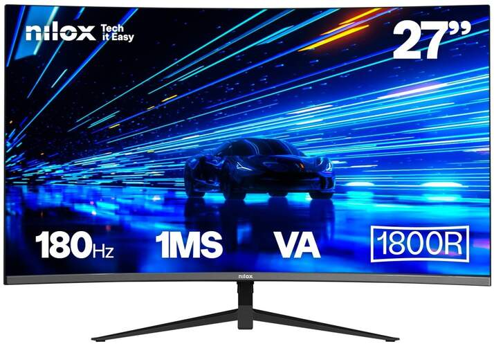 Monitor Curvo Nilox 27" NXM27FHD18001