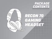 AURICULAR TURTLE BEACH FORCE RECON 70 P NEGRO/AZUL