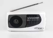 TRANSISTOR ELBE RF-52 PORTATIL ALTAVOZ BLANCO