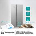 FRI. HISENSE RS3P538NAIE 179x91 NF INOX DSP KFIT