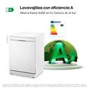 Lavavajillas LG DF375HWS LVJ. LG DF375HWS 10P QUADWASH 3%%%#170;B 43DB BCO