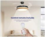 VENTILADOR TECHO RET ARTICA AVTECHR72NM NGR MD 72W