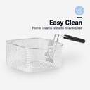 FREIDORA U.BLUE CRISPY 4015X 1,5L 900W INOX