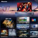 TV HISENSE 75%%%quot; 75U7NQ UHD MINILED ULED QLED 144HZ