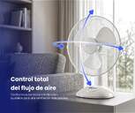 VENTILADOR SOBREMESA ARTICA AVS40W12B 40W 30CM BCO