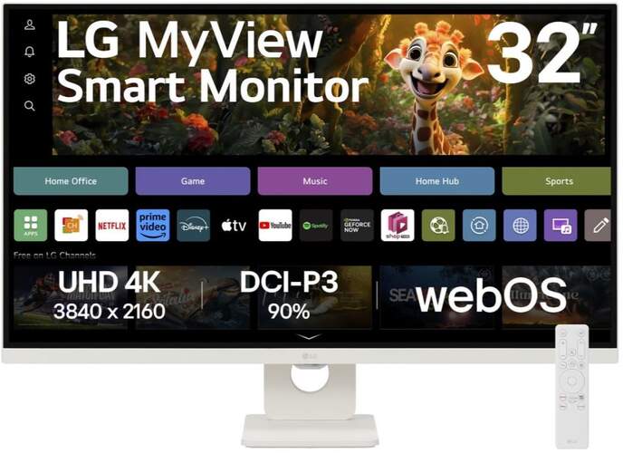 Smart Monitor LG 32" 32SR73U