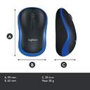RATON LOGITECH M185 WIRELESS GRIS 910-002235
