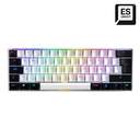 TECLADO SHARKOON SGK50 S4 RGB SWITCH ROJO GAMING