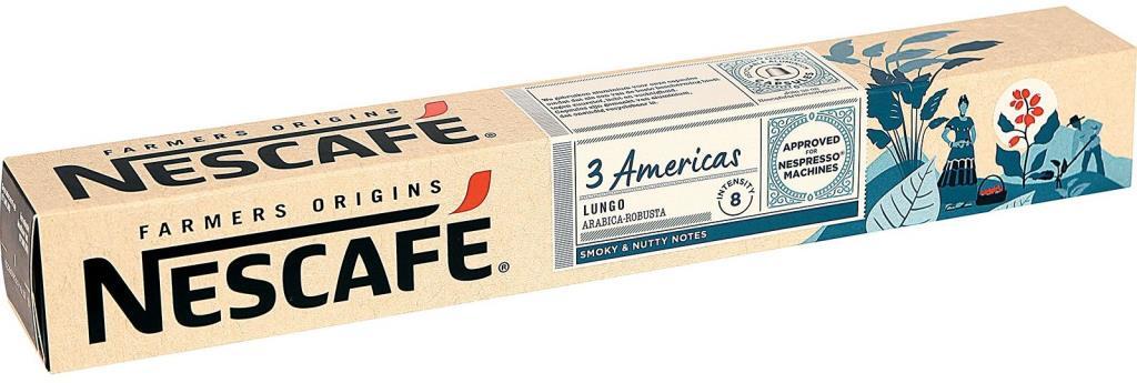 Cápsulas Nescafé Nespresso 3 Américas