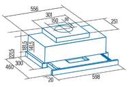CAMP. CATA TFH6830GW 60CM 795m3/h BLANCA 0210101