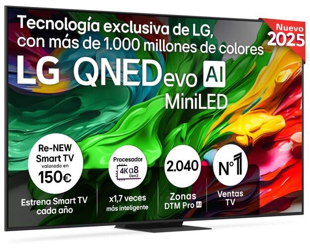TV LG 86" QNED MiniLED 86QNED86A6A
