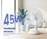 VENTILADOR SOBREMESA ARTICA AVS45W16B 45W 40CM BCO