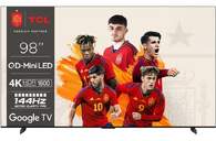 TV TCL 98%%%quot; 98C805 UHD MINILED QLED GOOGLETV 144HZ