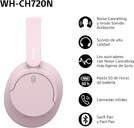 AURICULARES SONY WHCH720NP BT NOISE CANCELLING ROS