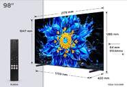 TV TCL 98%%%quot; 98P8L UHD MINILED GOOGLETV 144HZ